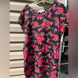 Floral Shortsleeved Dress